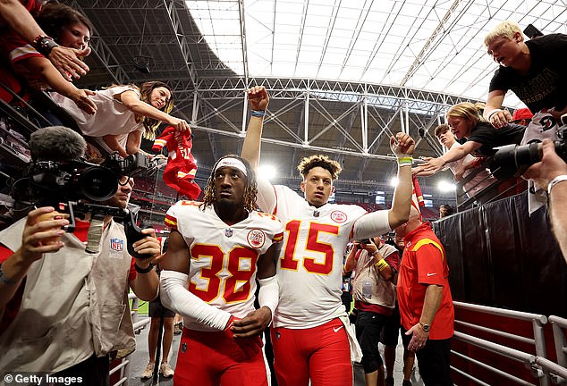The series follows the Kansas City Chiefs' pursuit of a record-setting three-peat last season
