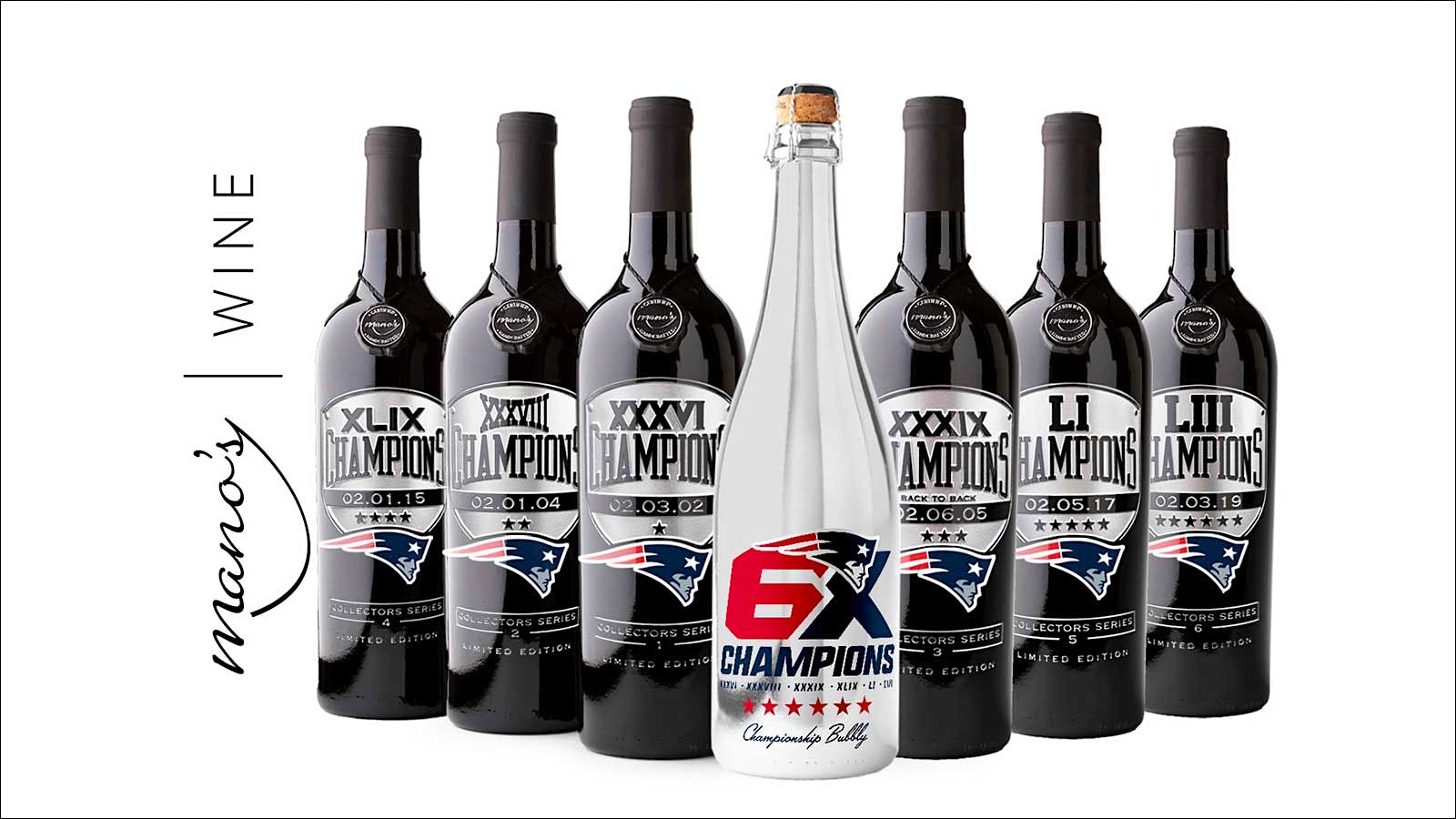 New England Patriots wine