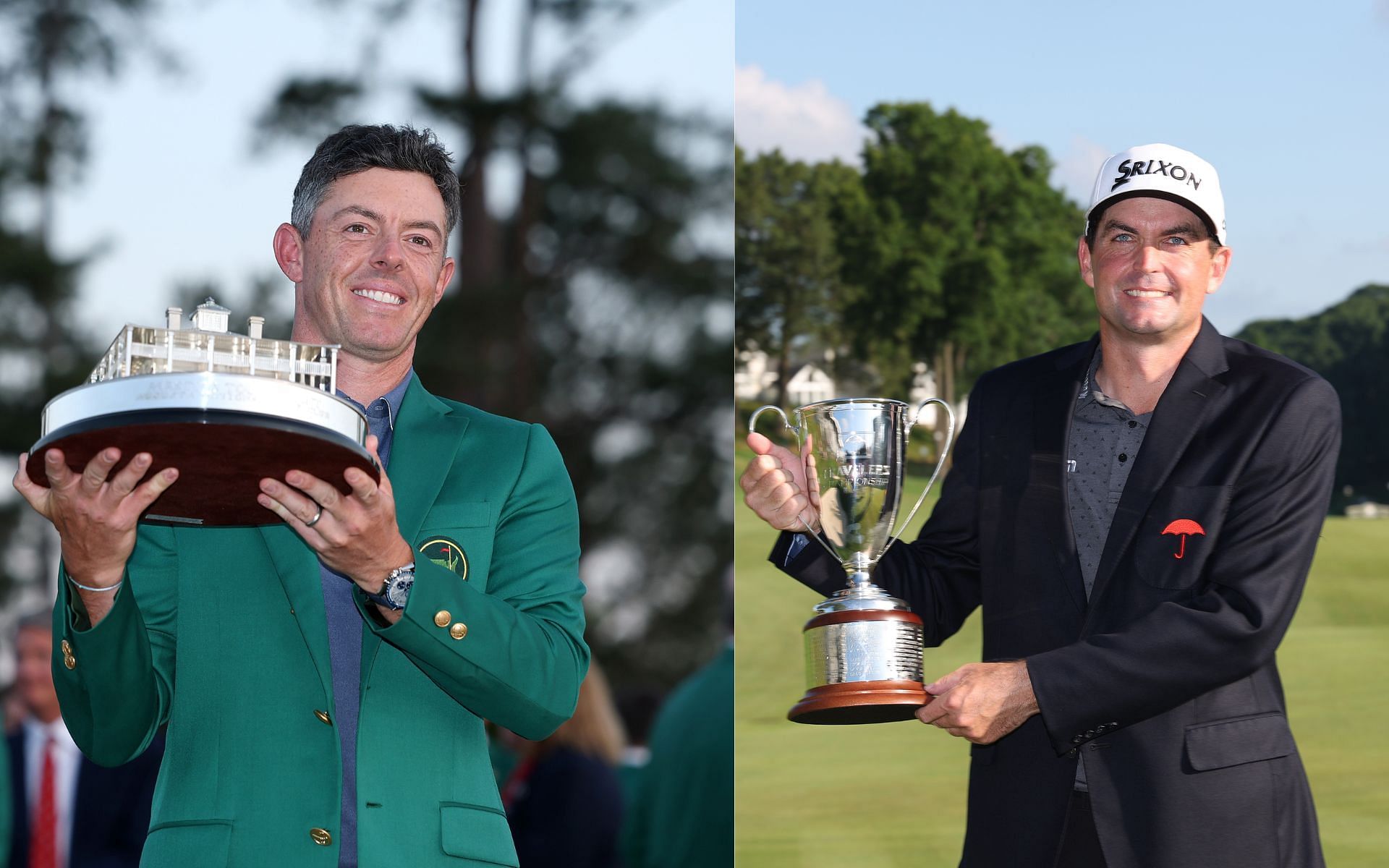 Rory McIlroy and Keegan Bradley ( via Getty)