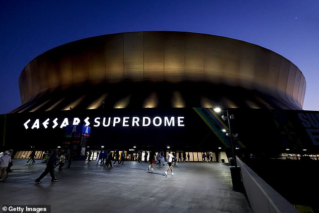 The Caesars Superdome will host Trump, Taylor Swift and a host of huge stars on Sunday