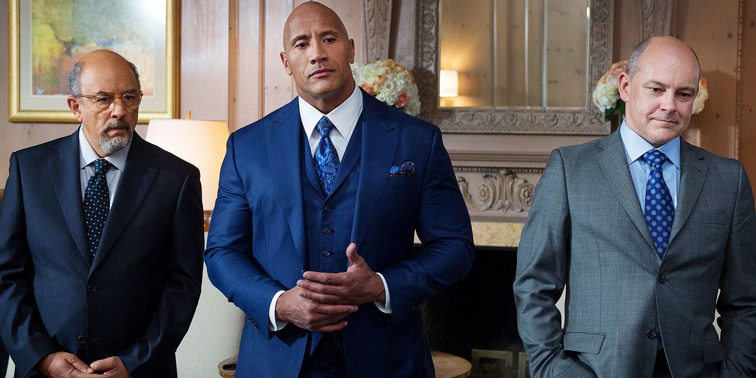 Richard Schiff, Dwyane Johnson and Rob Corddry in Ballers season 3 finale