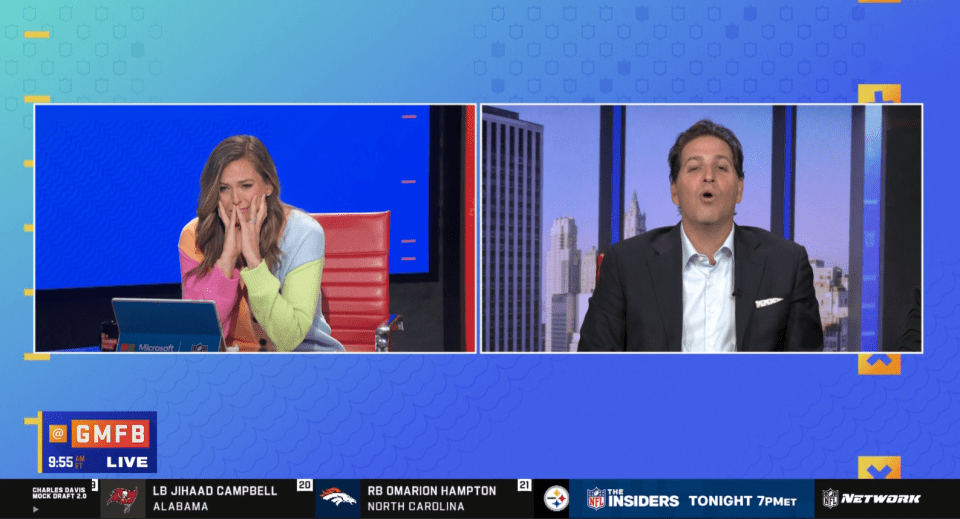 Schrager thanked the entire cast and crew as he said goodbye to GMFB