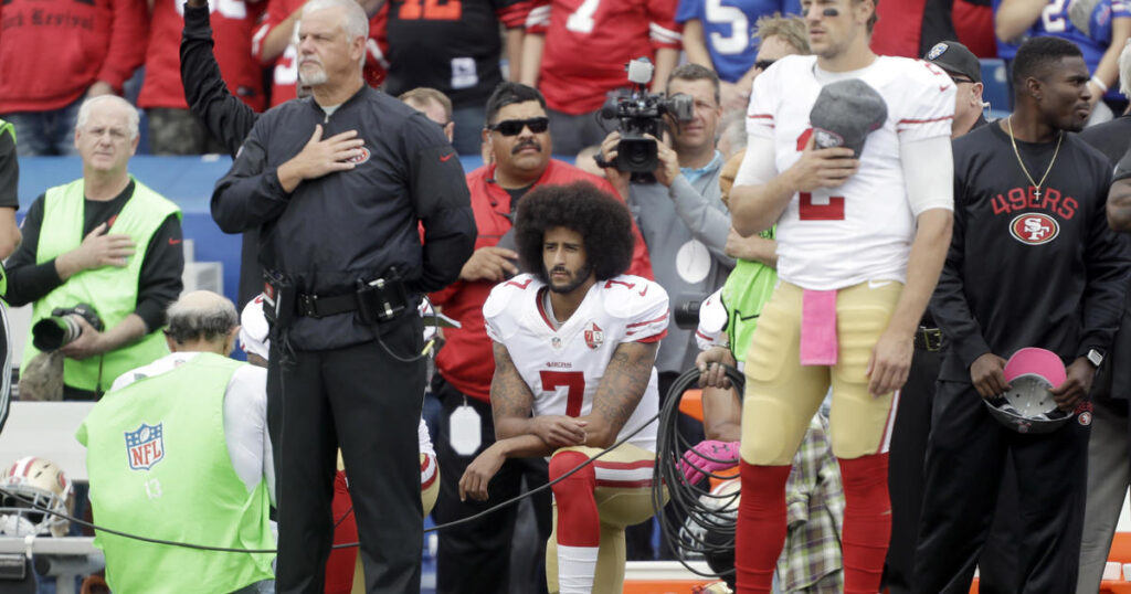 How does politics play a role in sports like the NFL?