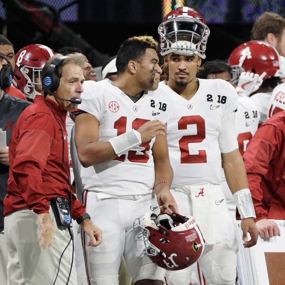 alabama nick saban jalen hurts tua tagovailoa