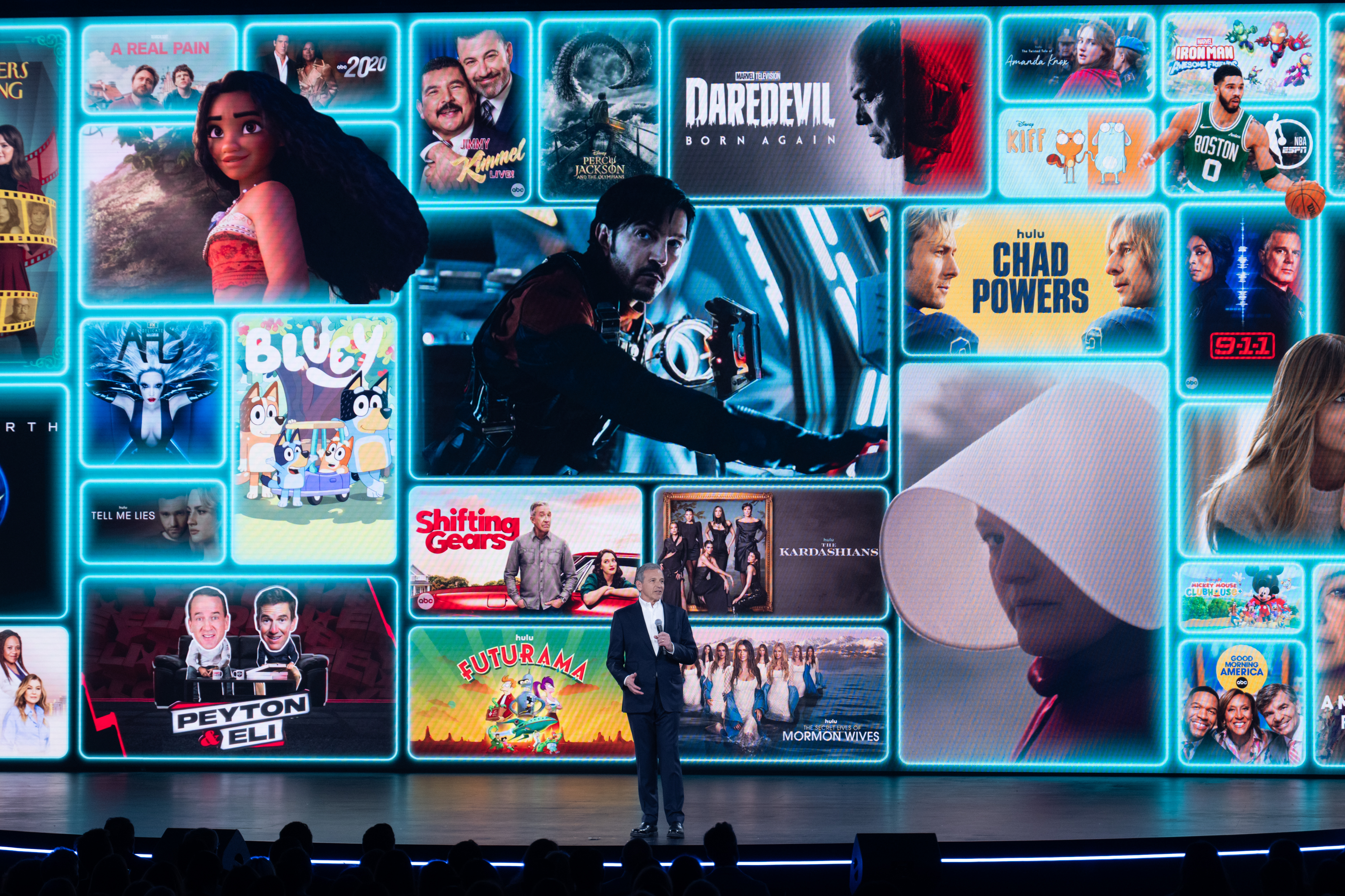 Bob Iger at Disney upfront
