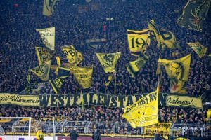 Which football team has the most fans? A guide to clubs with massive global support 9 Borussia Dortmund Yellow Wall