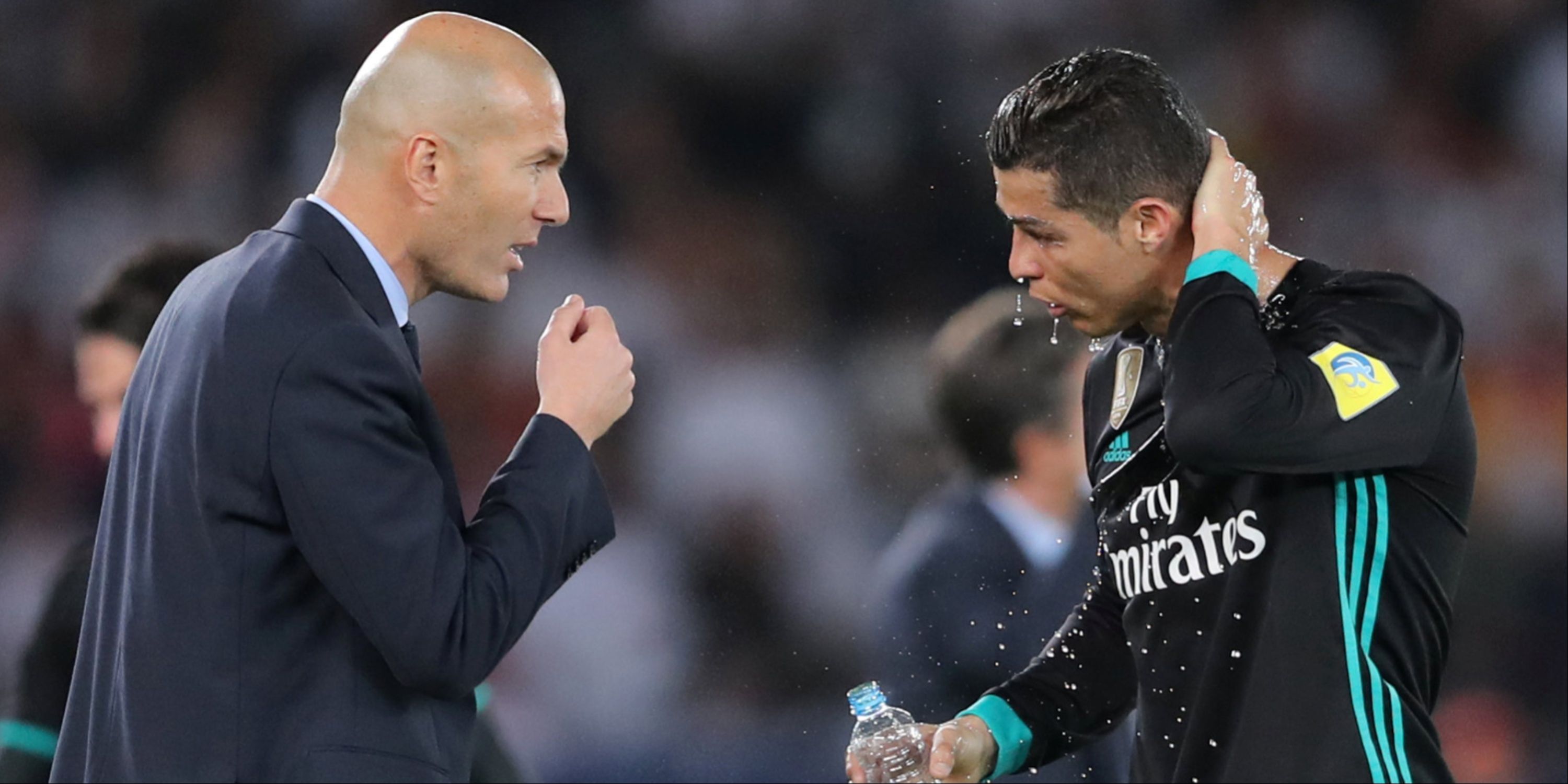 Zidane and Ronaldo