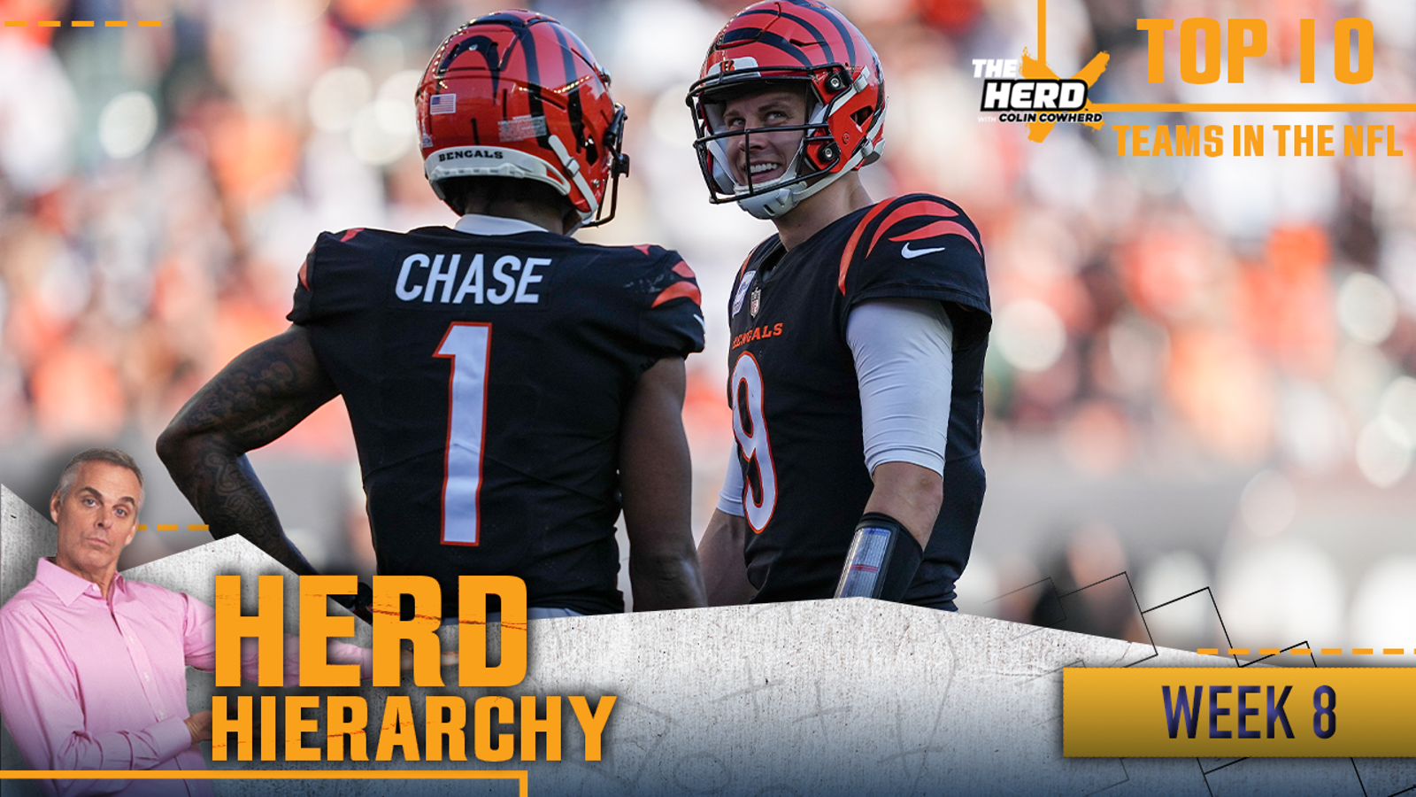 Herd Hierarchy: Bengals, Giants climb in Colin's Top 10