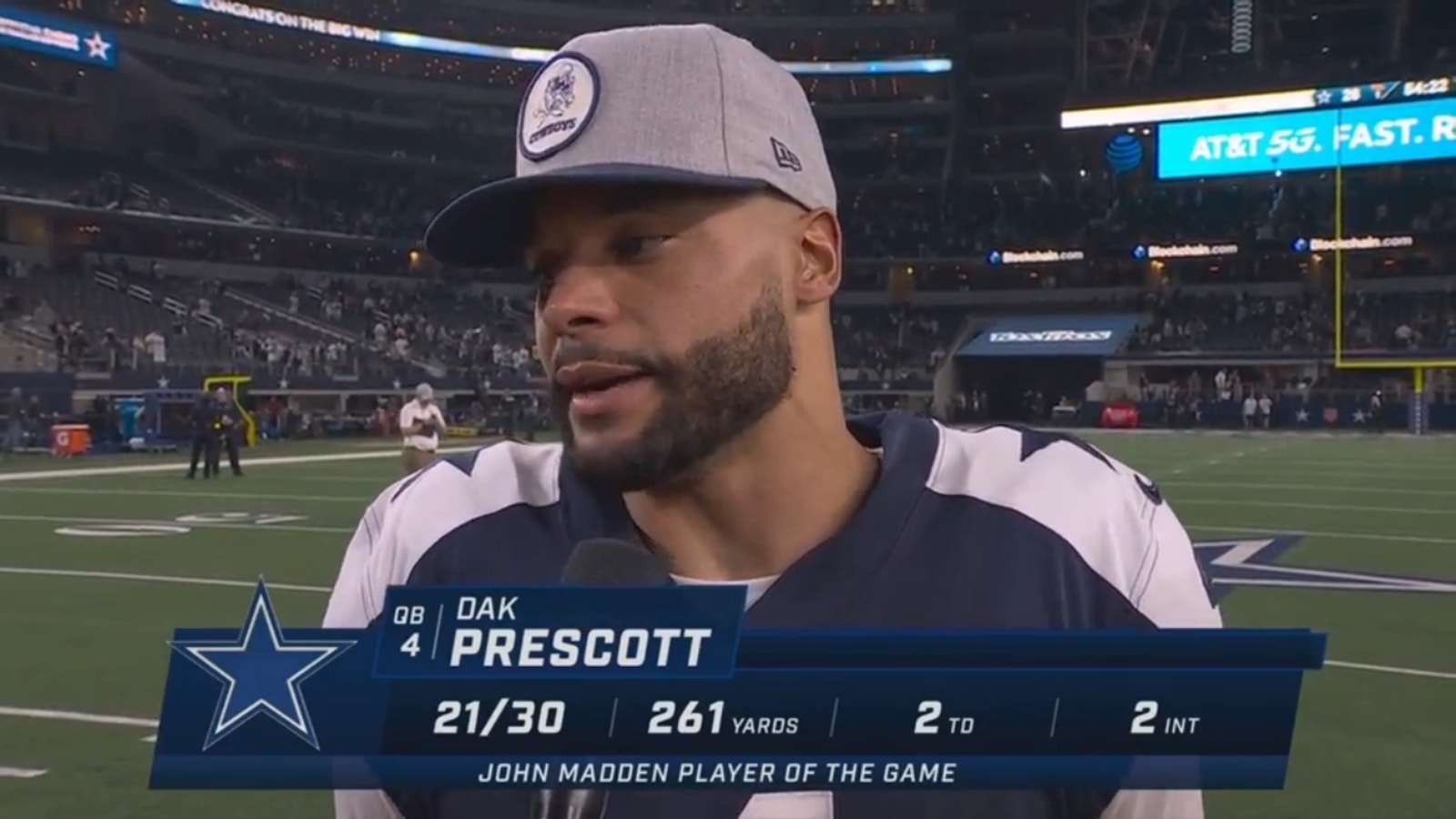 Dak Prescott: "Our defense can win a lot of games" 