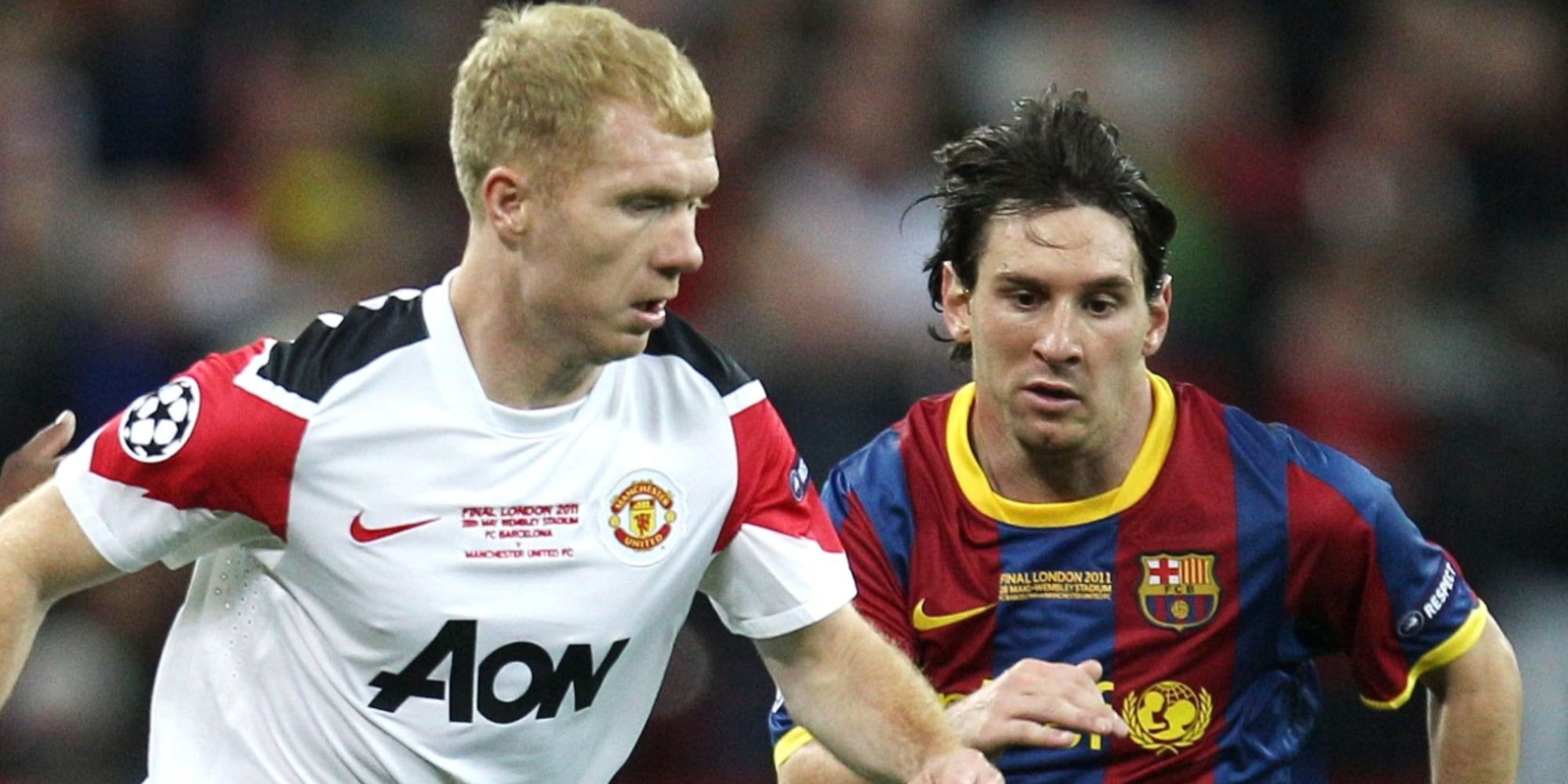 Scholes Messi