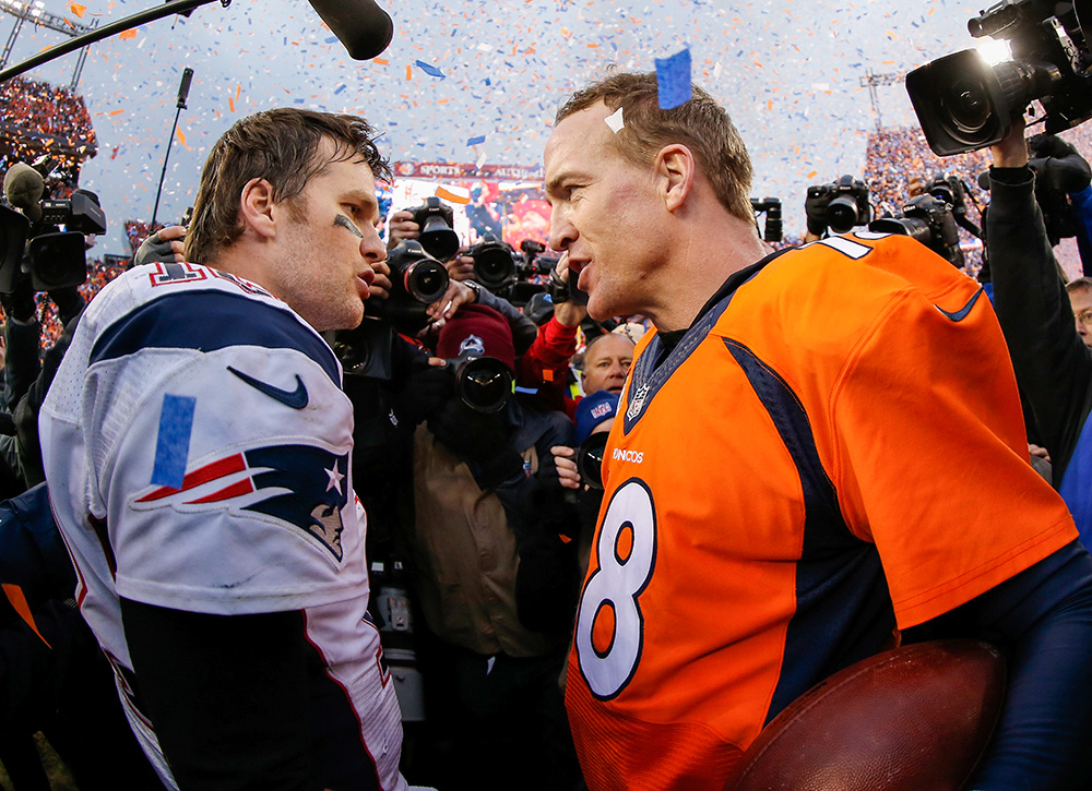 Tom Brady and Peyton Manning