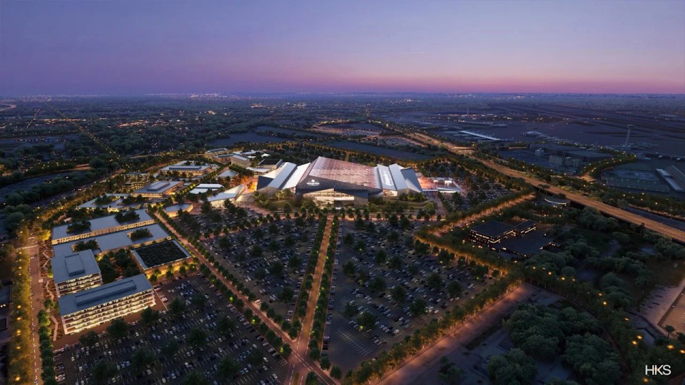The new enclosed facility will be at the center of an entertainment district
