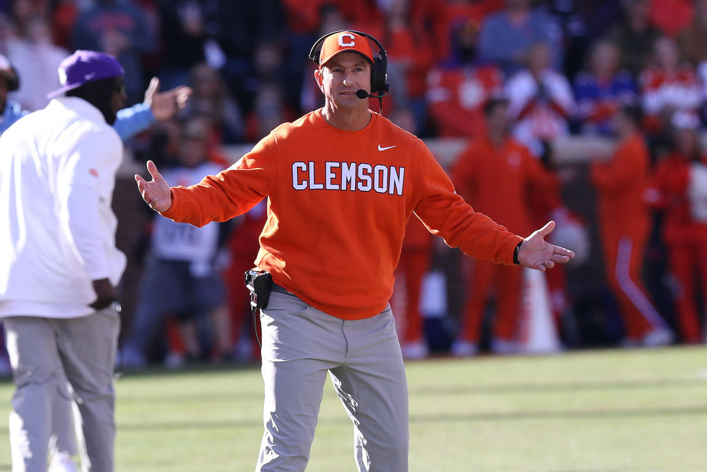 COLLEGE FOOTBALL: NOV 30 South Carolina at Clemson