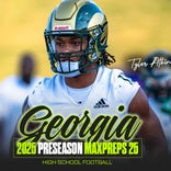 2025 Georgia Preseason MaxPreps Top 25 high school football rankings
