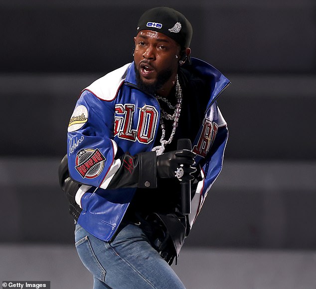 Lamar performed his hit single 'Not Like Us' - which was released during his beef with Drake