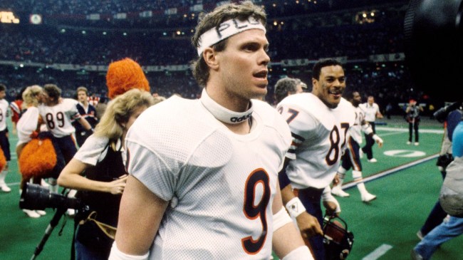 Chicago Bears quarterback Jim McMahon Super Bowl