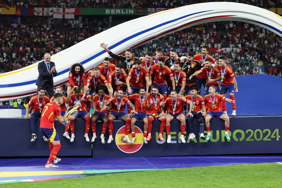 Spain will be European champions heading into the World Cup