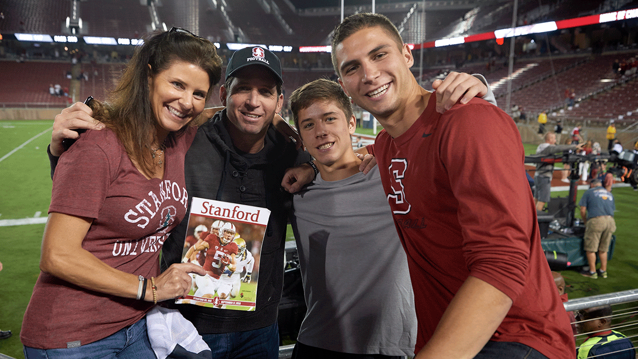 Lisa, Ed, Dylan and Max McCaffrey
