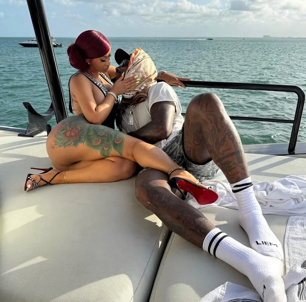 cardi b stefon diggs
