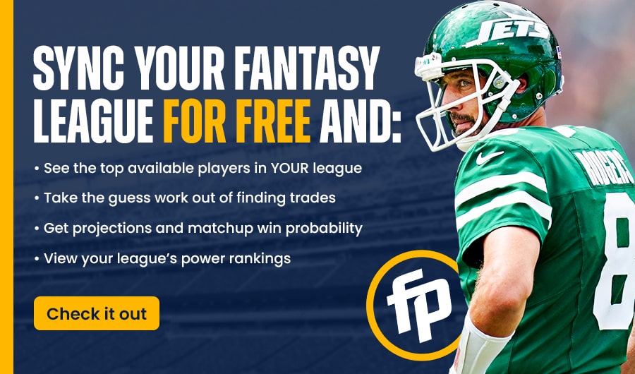 Fantasy Football League Sync. Sync your league to start using My Playbook. View optimal lineups, waiver and trade suggestions, and league analysis! SYNC NOW (it's free and fast)
