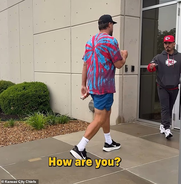 Kelce reported to OTAs earlier this week after deciding to play a 13th NFL season