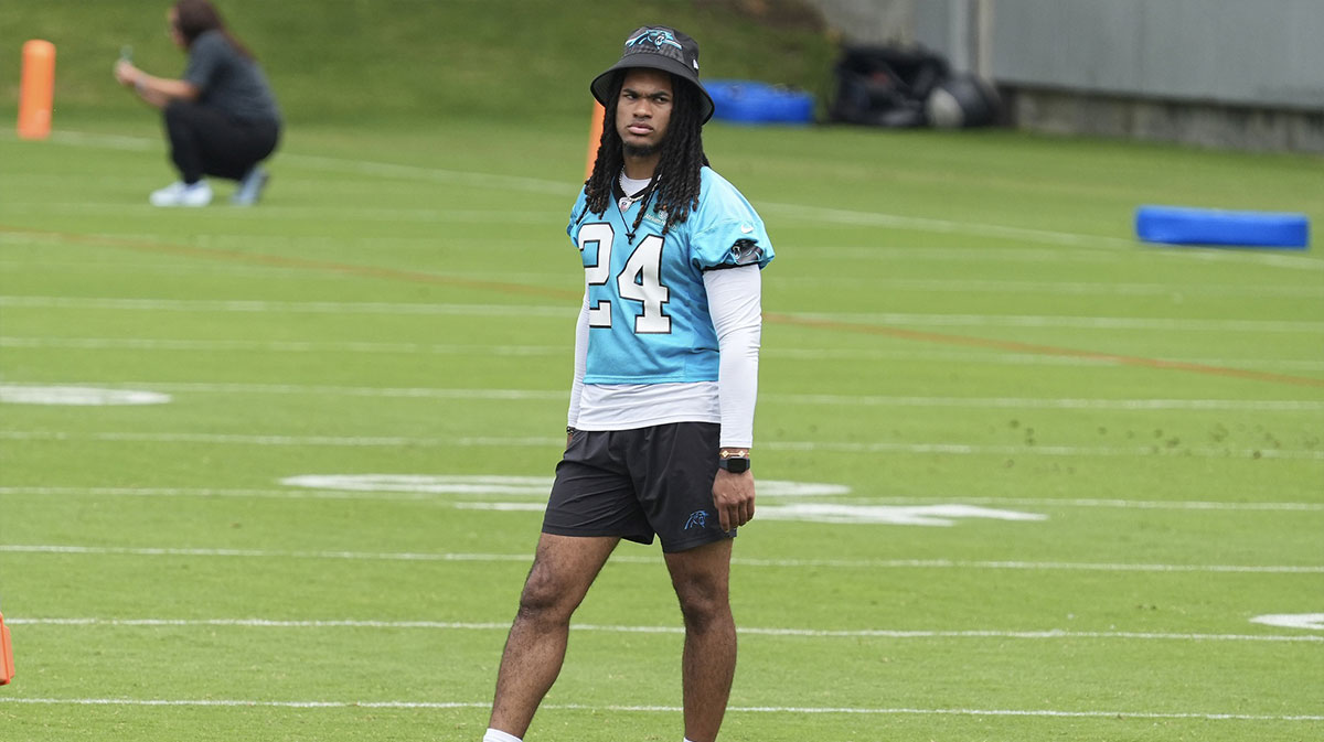 Jonathon Brooks training camp Panthers