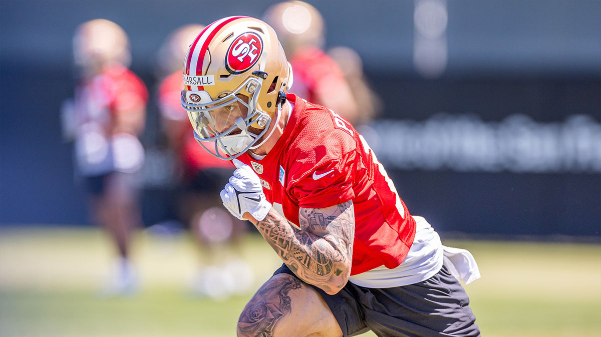 Ricky Pearsall rookie fantasy football sleeper training camp 49ers