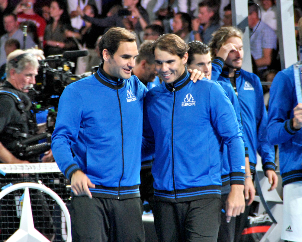 Roger federer and Rafael Nadal