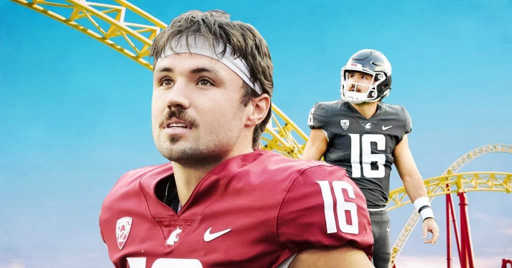 How Washington State QB Gardner Minshew Finally Found a Home, a story by Joker Mag, the home of the underdog. Gardner Minshew NFL Draft 2019.