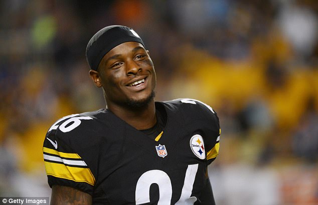 Smart: The teen started her own Twitter challenge in a bid to get Le'Veon (pictured) to come with her to her high school prom dance in May