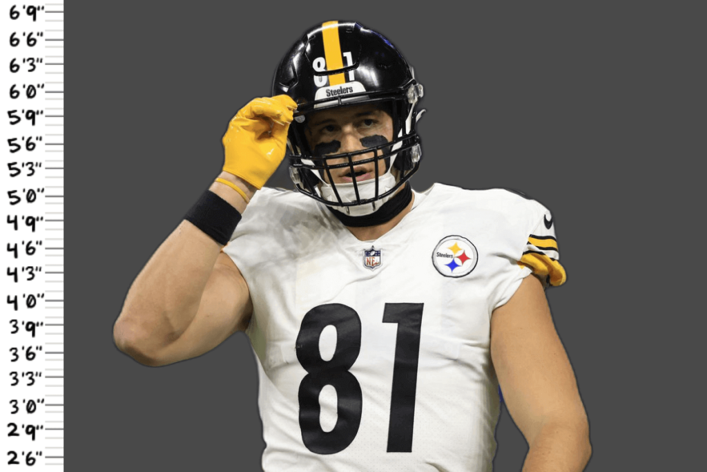 Zach Gentry is a 6'8" NFL tight end