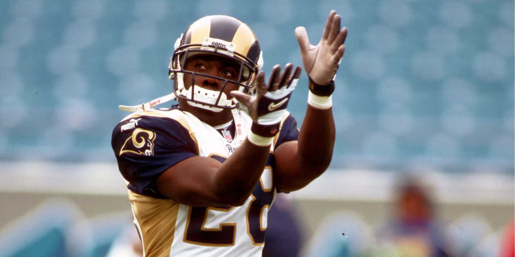 St. Louis Rams RB Marshall Faulk 2000