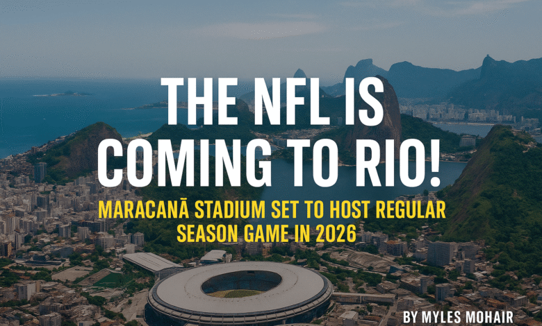 The NFL Is Coming to Rio!