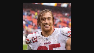 Archival photograph: George Kittle 2019 (48940368597)