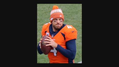 Archival photograph: Case Keenum 2018