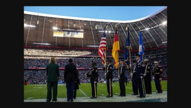 Archival photograph: Germany hosted its first-ever American NFL football game (7531990)