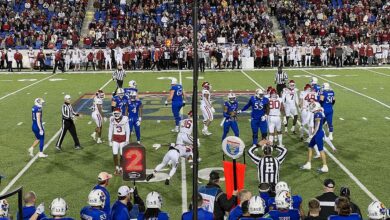 Archival scene featuring Jalon Daniels at the 2022 Liberty Bowl