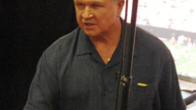 Archival 2006 photograph of Mike Ditka during Chicago Navy Week
